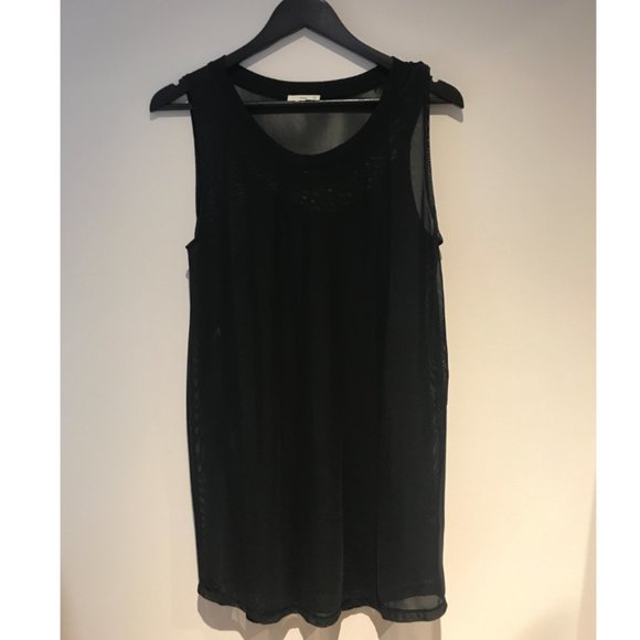 Aritzia Mesh Shift Dress